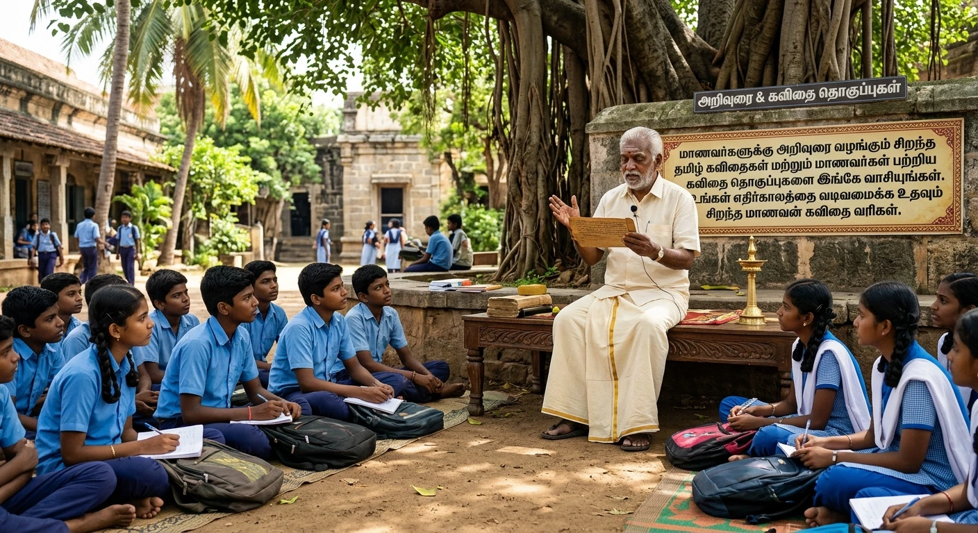 மாணவர்களுக்கு அறிவுரை கவிதை: வெற்றியைத் தரும் சிறந்த தமிழ் கவிதைகள்